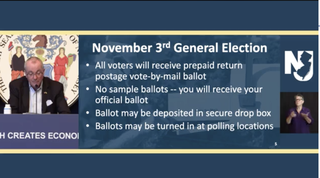 NJ November Vote by Mail
